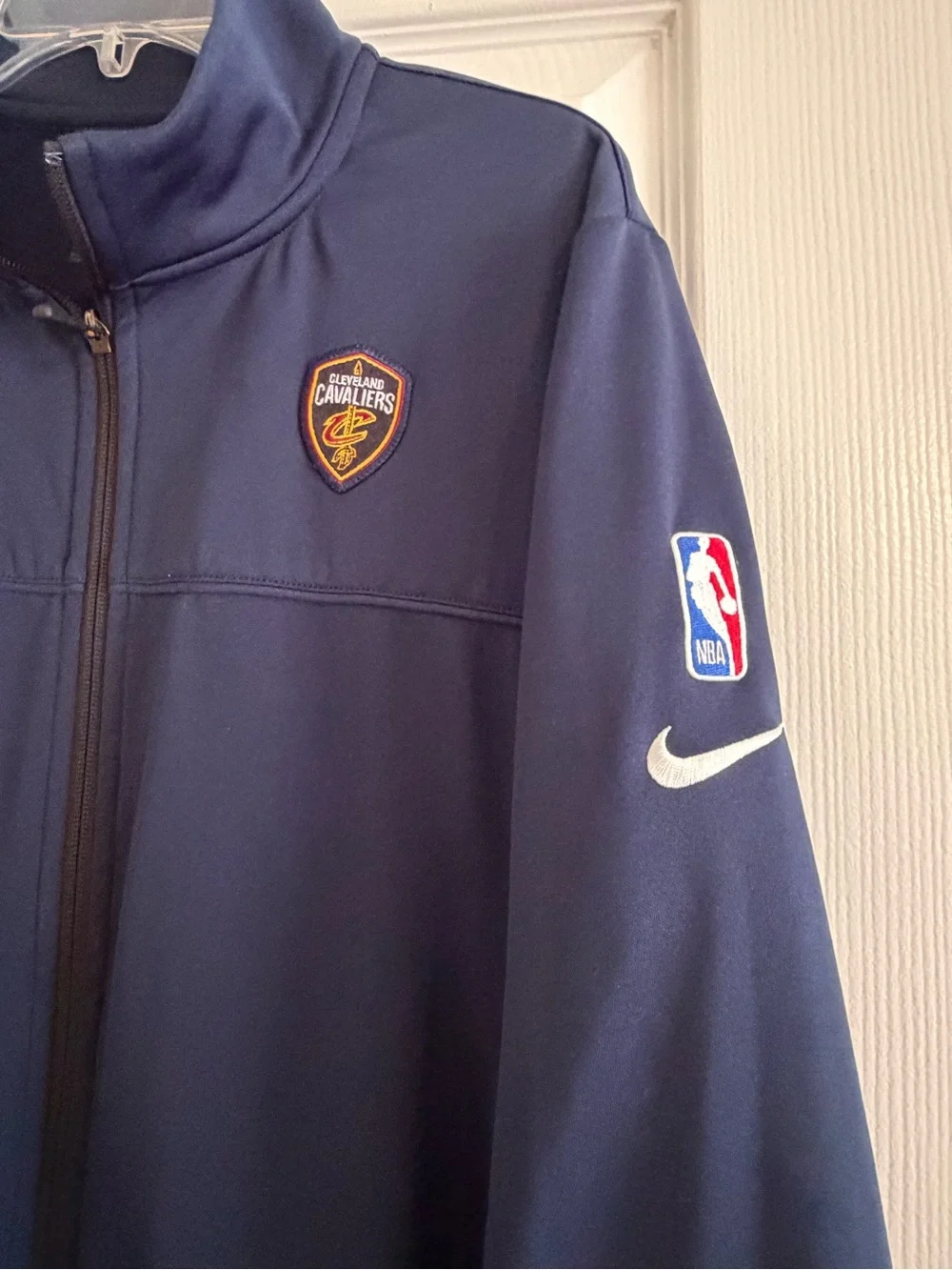 Nike Navy Cleveland Cavaliers Full-Zip Track Jacket